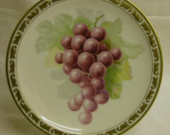 VINTAGE * * very nice fruit plate * Market trek