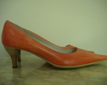 enchanting pumps *** size 39 *** lobster red