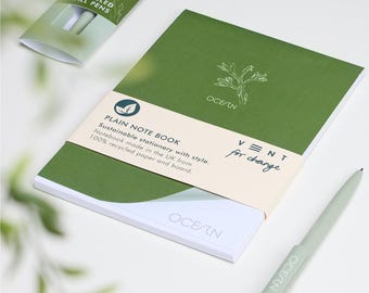 A5 Notepad / Refill - Algae Green