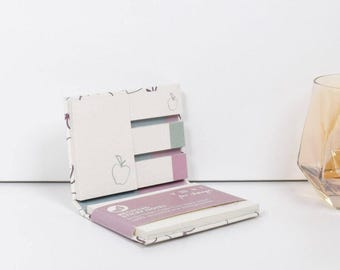 Orchard Sticky Notes Pad – Organic Apple Waste – Pink