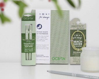FREE Pen Pack with our OCEAN Waste Gift Set in Algae Green