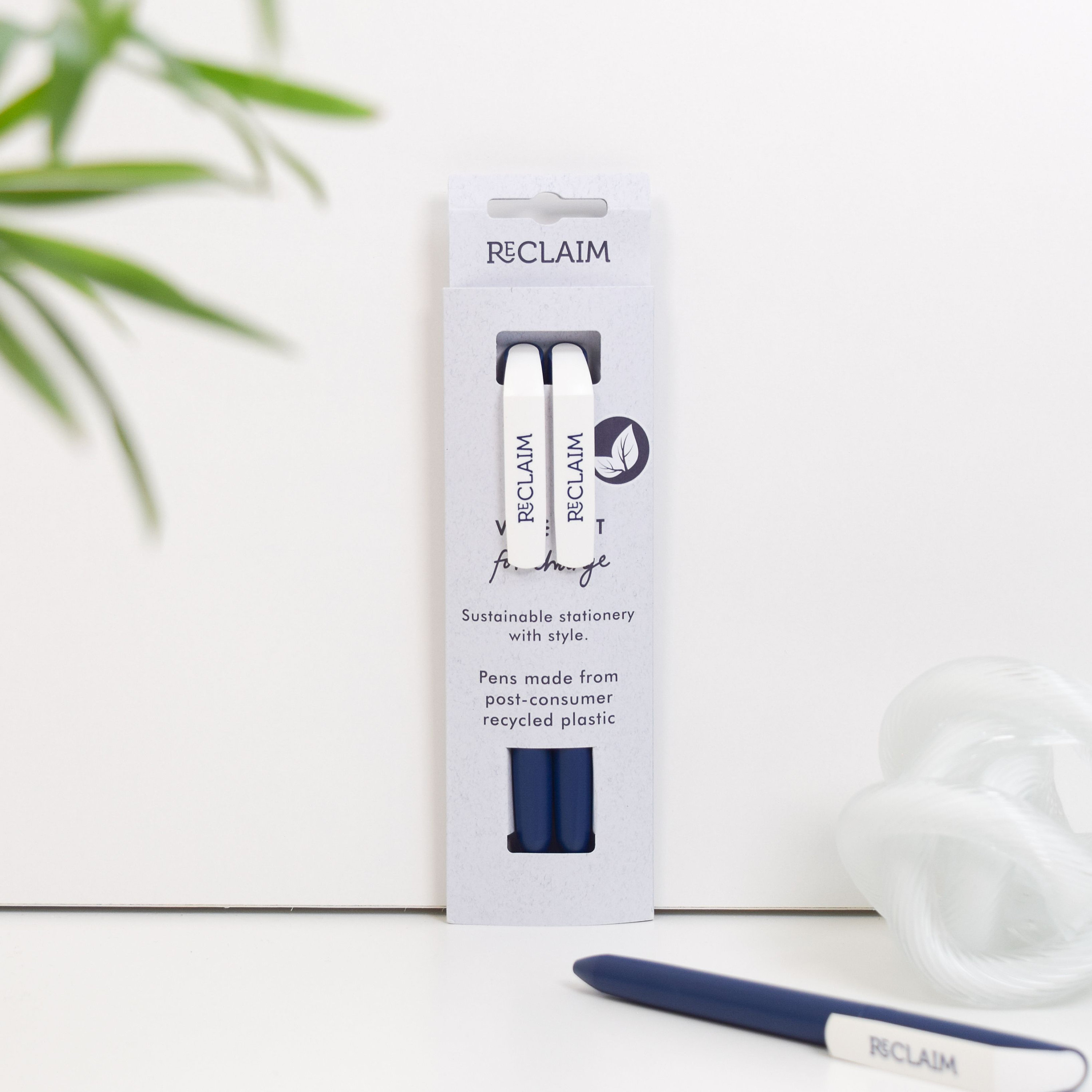 Recycled Pens - Reclaim Blue