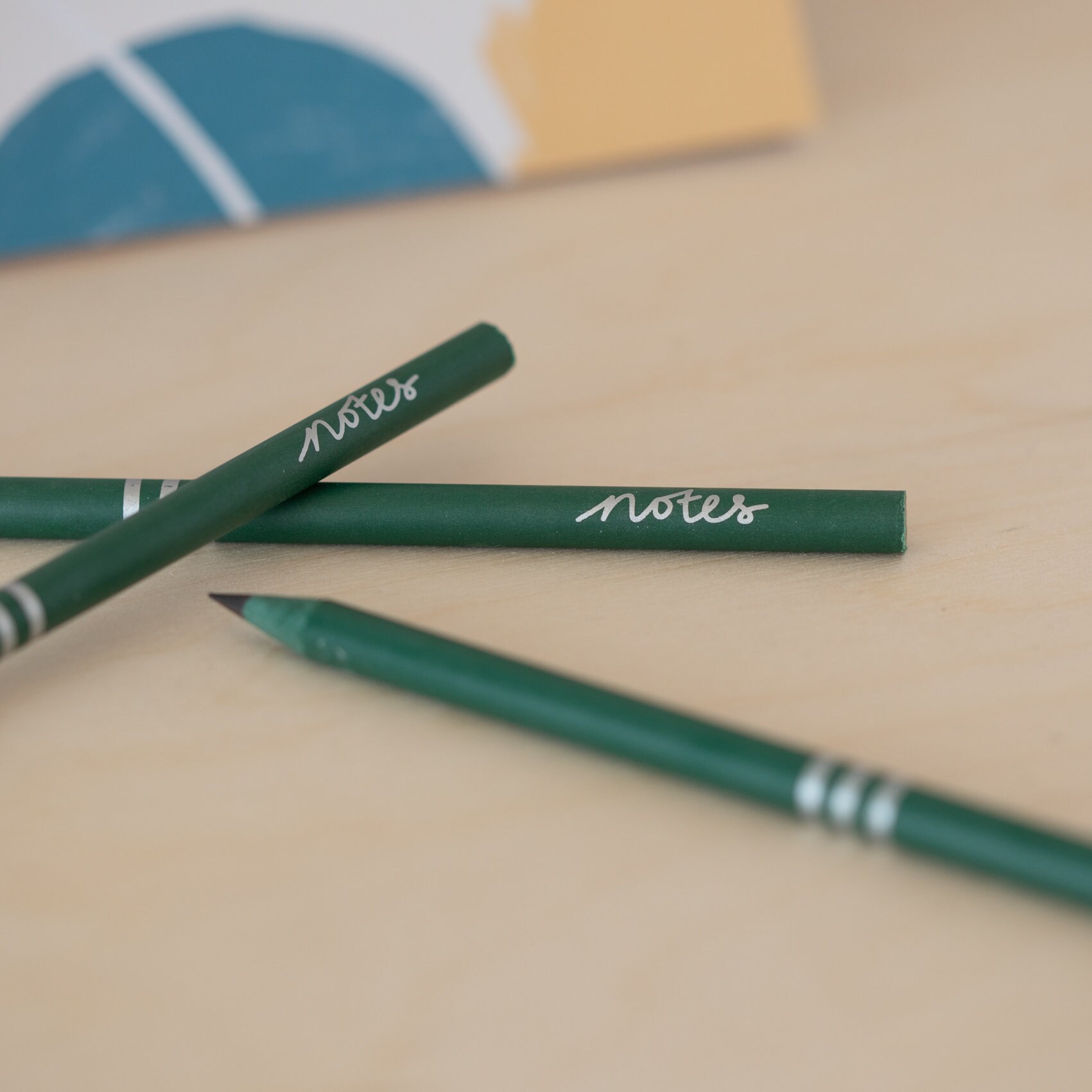 Pack of 3 100% Recycled and Sustainable Pencils for Sketching and
