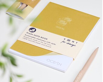 A5 notepad / Refill - Sandy Yellow