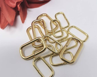 Loop brass e.g. for dog collar / dog leash - different sizes