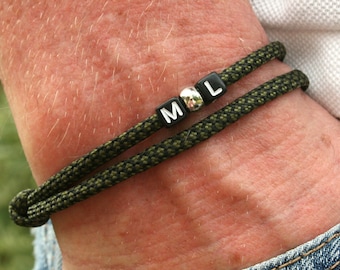 Bracelet Personalized Bracelet Men Friendship Bracelet Letter Partner Bracelet Personalized Bracelet Letters Men Gifts BFF