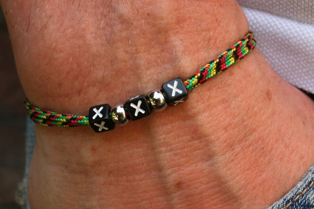 Friendship Bracelet Letters Bracelet Personalized Letters Etsy