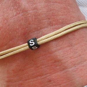 Letters Bracelet Letter Surfer Bracelet Letter Bracelet Personalized Wish Bracelet Friendship Bracelet Letter Partner Bracelet