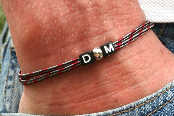 Bracelet Personalized Letters Friendship Bracelet Letters Partner Bracelet Personalized Bracelet Letters Bracelet Men Gift