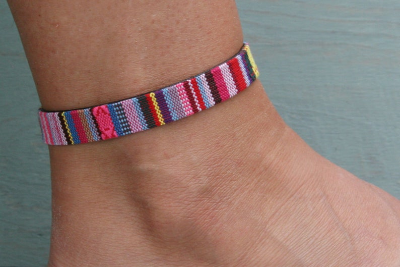 Ankle bracelet Friendship bracelet Hippie ankle bracelet Hipster look Hippie ankle bracelet Surfer ankle bracelet Ankle bracelet men
