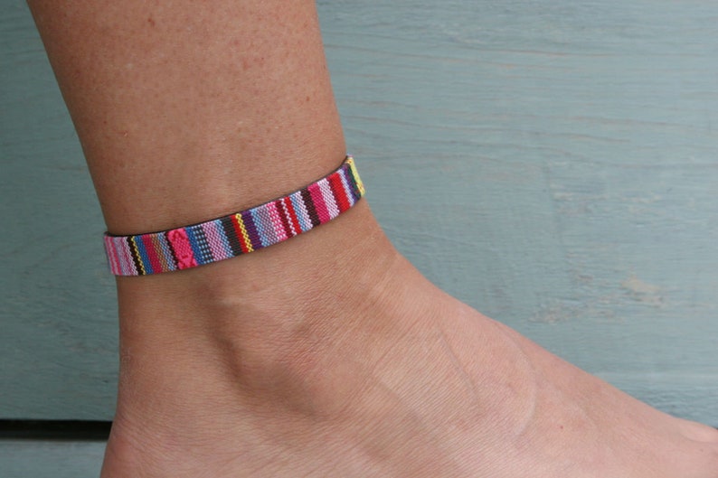 Ankle bracelet Friendship bracelet Hippie ankle bracelet Hipster look Hippie ankle bracelet Surfer ankle bracelet Ankle bracelet men