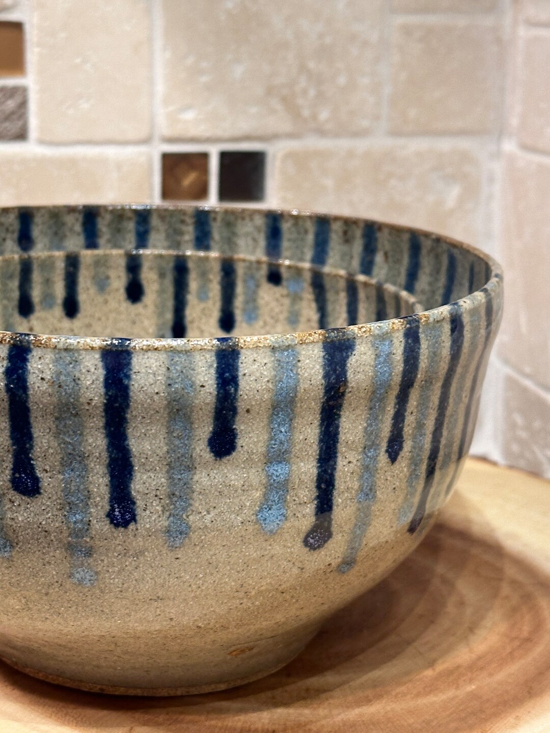 Unique Set of 2 Handmade White Ceramic Mixing Bowls White W/ Etsy