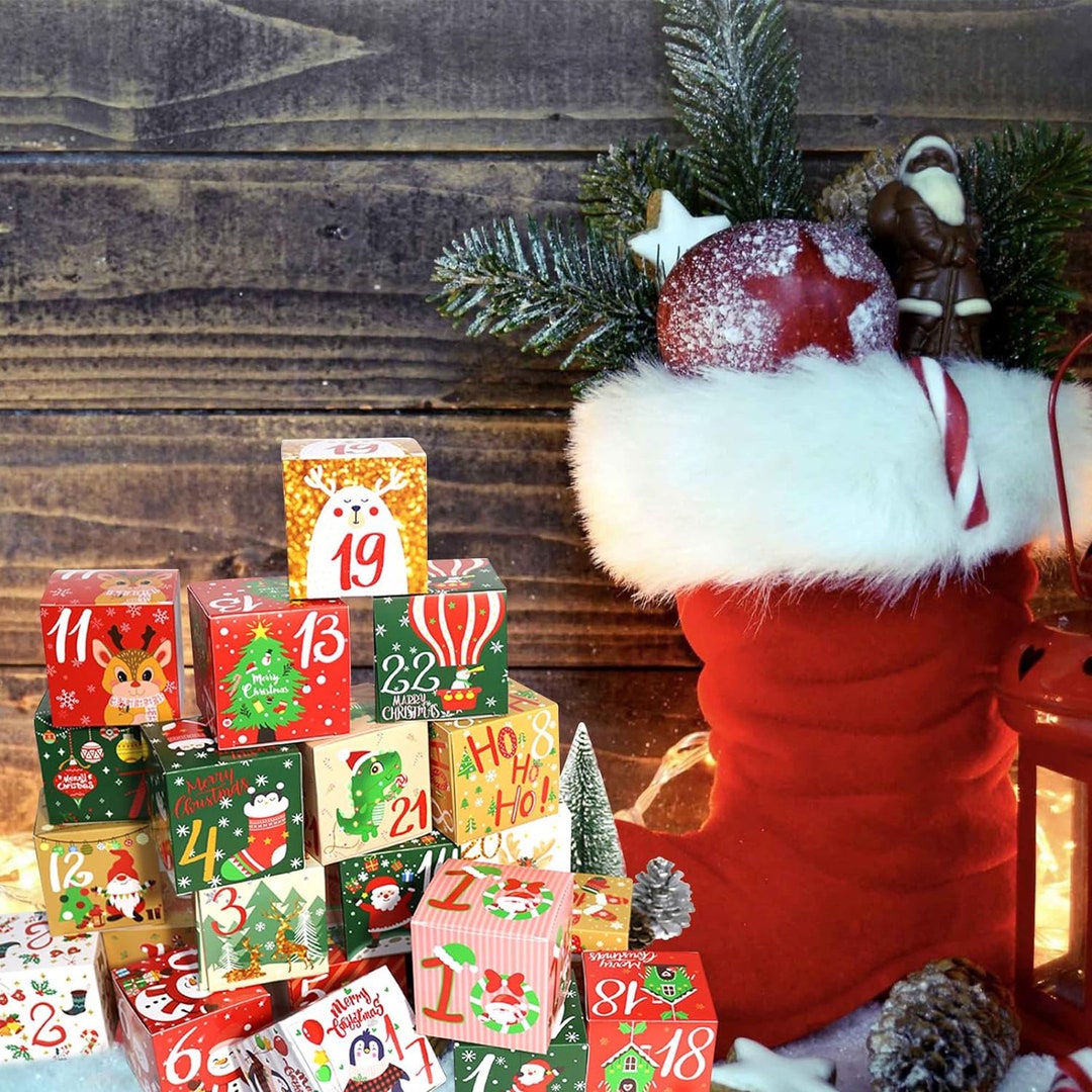 Advent Calendar for Children to Fill Etsy