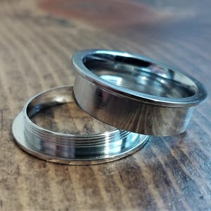 2-piece Stainless Cores - 8mm