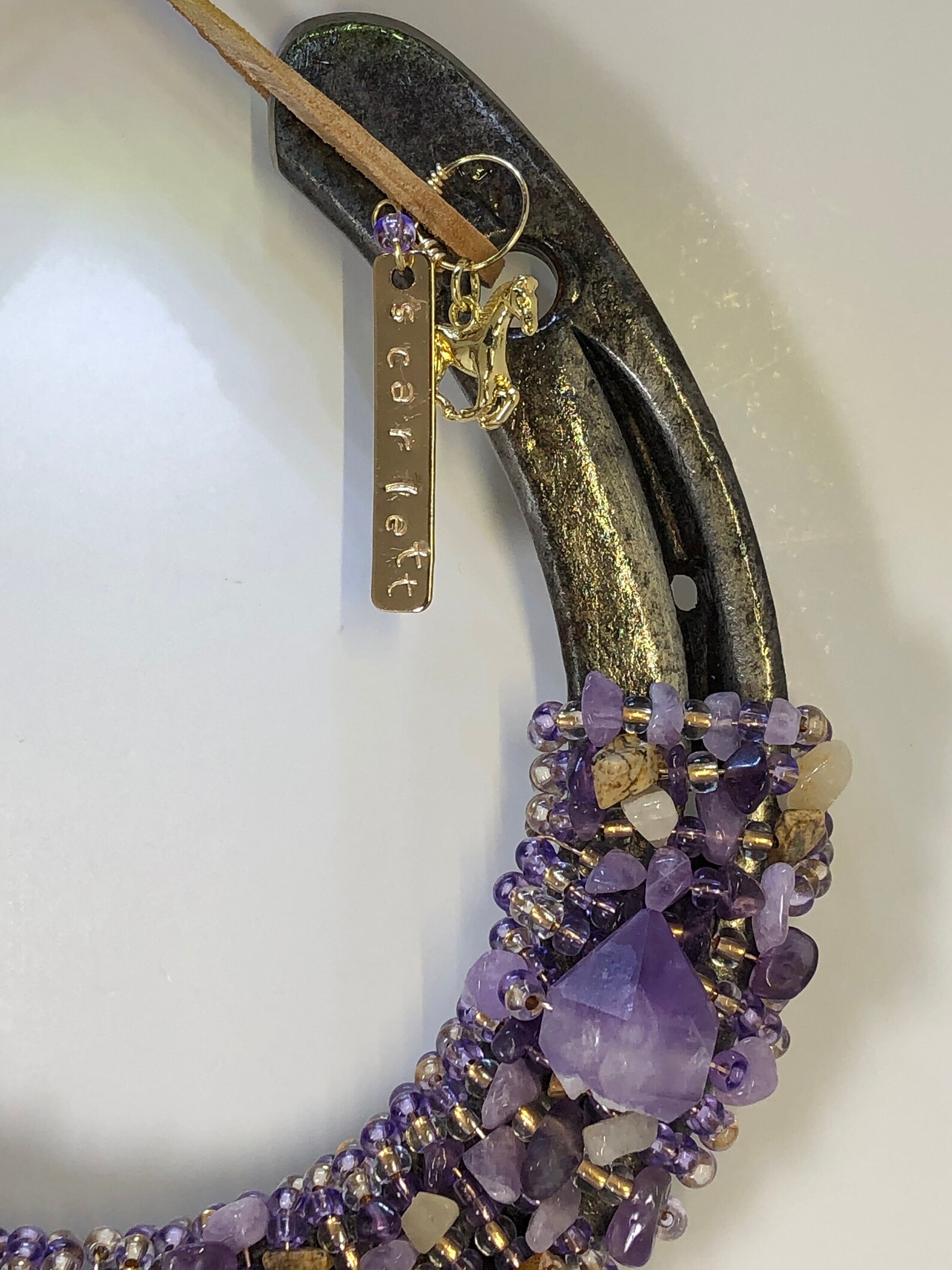 Tribute Horseshoe Horse Hair Memorial Remembrance Keepsake Etsy