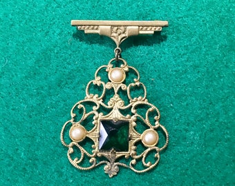 Broche Fishson émaillée Argentée - Occasion, Style Vintage Et Décoratif
