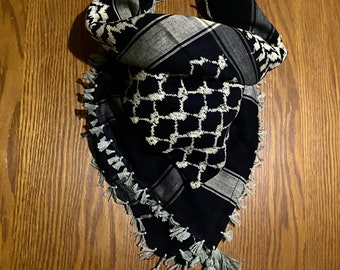 Unieke Sahara Arabische sjaal woestijn bandana gezichtsbedekking, Palestina Keffiyeh hoofddeksels, winddicht masker, vintage jurk Hatta Shemagh gemengde kleuren