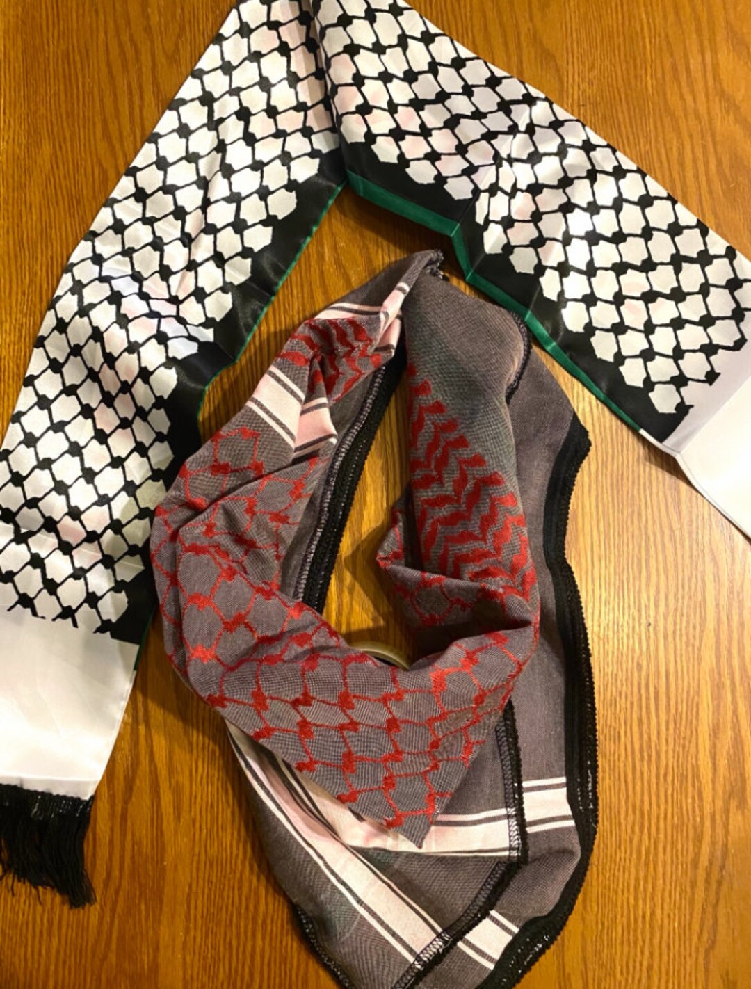 2x Pieces Unique Arab Scarf , Mult-functional Face Cover, Headwear ...