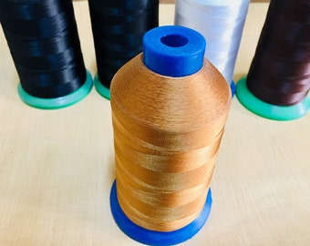 Thread Crafts Supply, High Quality Tool Bonded Nylon Sewing, Leather items, textile, Shoes, Canvas, Upholstery use, Thread size 60 or 40