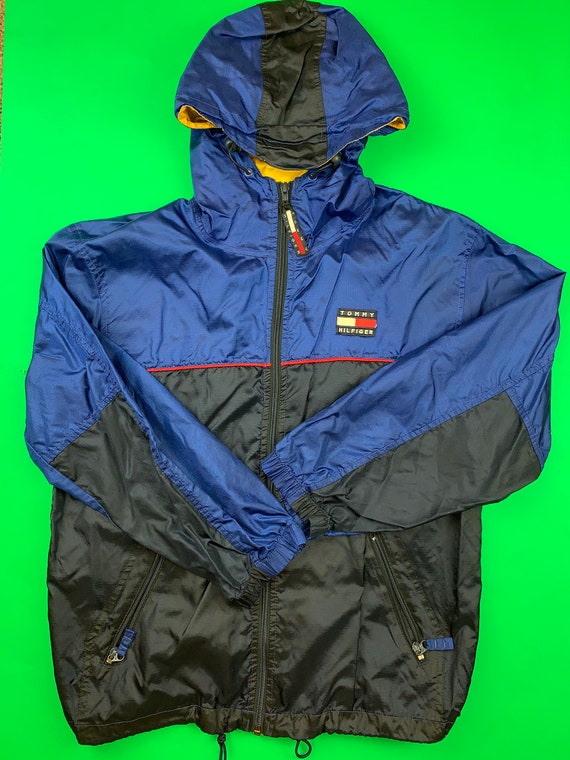 Tommy Hilfiger Vintage Windbreaker Jacket Mens Sma