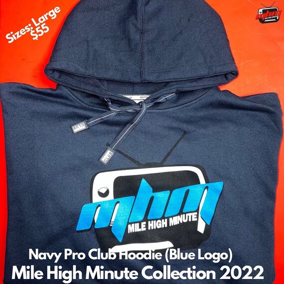 Pro Club Mile High Minute Hoodie Sweatshirt Large Brand NEW W/ - Etsy