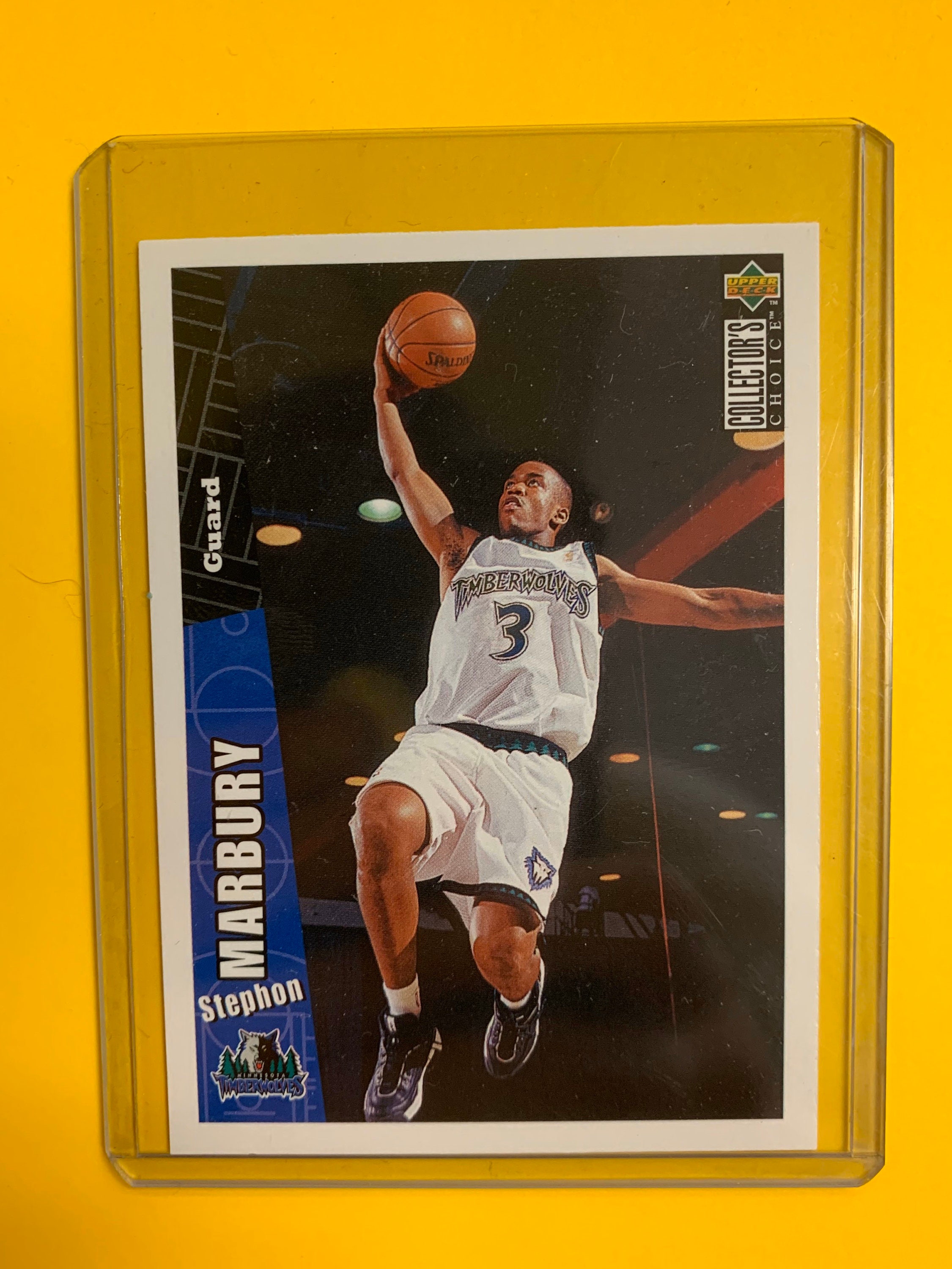 Stephon Marbury Rookie Card 1996 Upper Deck 281 NBA Basketball 