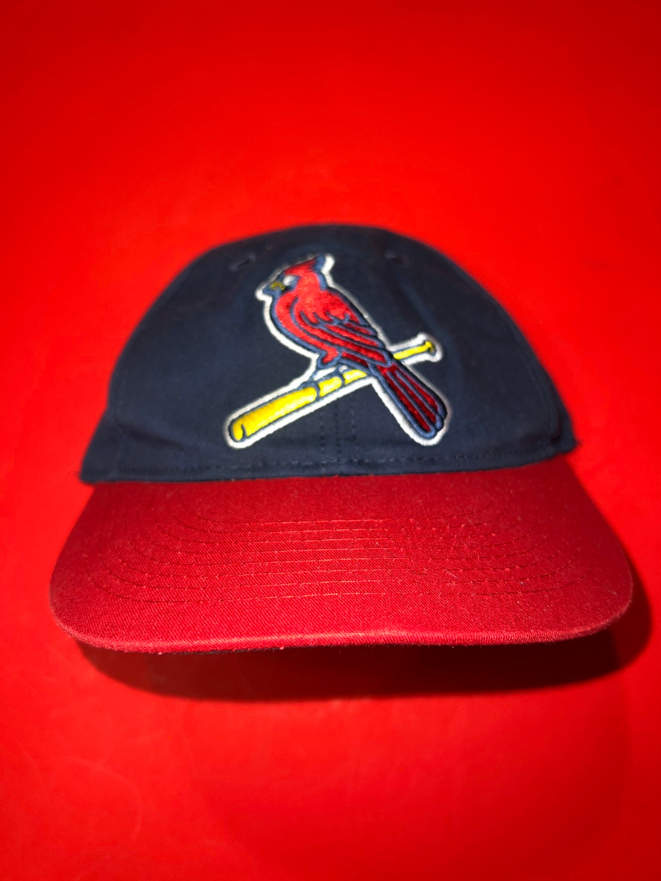 St Louis Cardinals Hat Youth Adjustable Team MLB Red Baseball Cap OC Sports