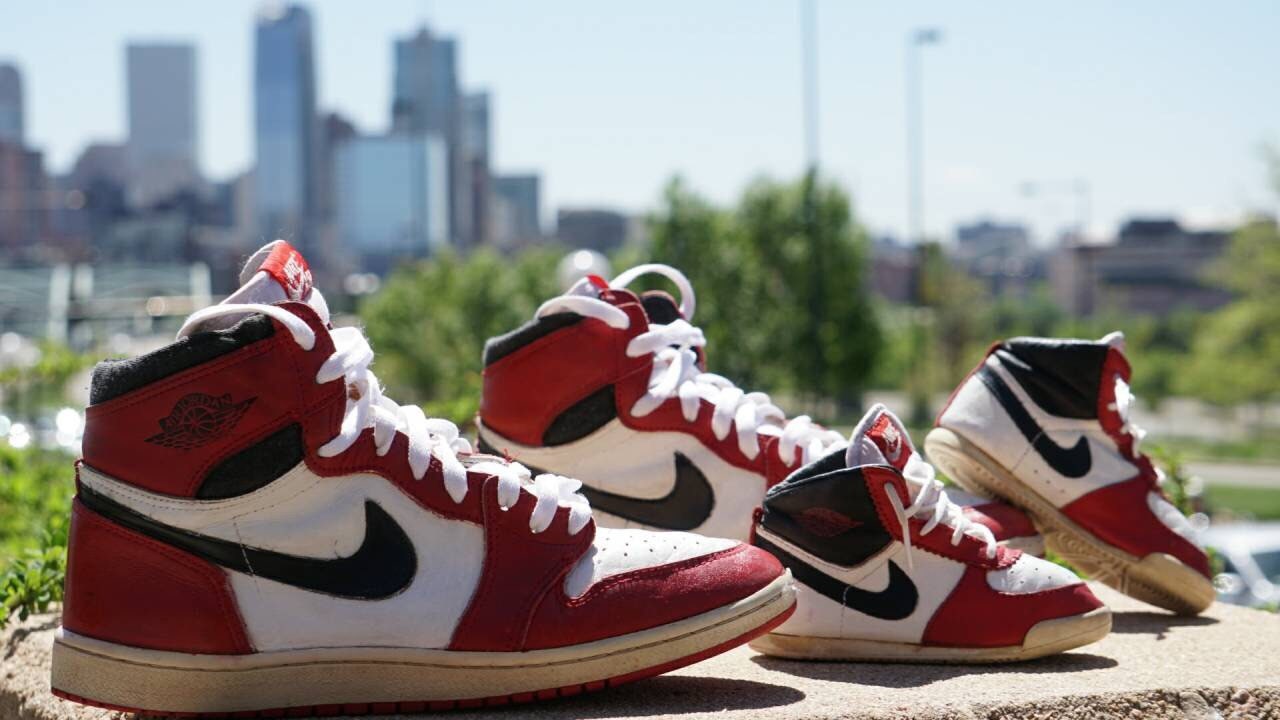 venganza pase a ver Decorativo Air Jordan 1 chicago Original 1985 Size 7C Kids - Etsy Denmark