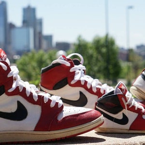 Air Jordan 1 chicago Original 1985 Size 7C Kids - Etsy