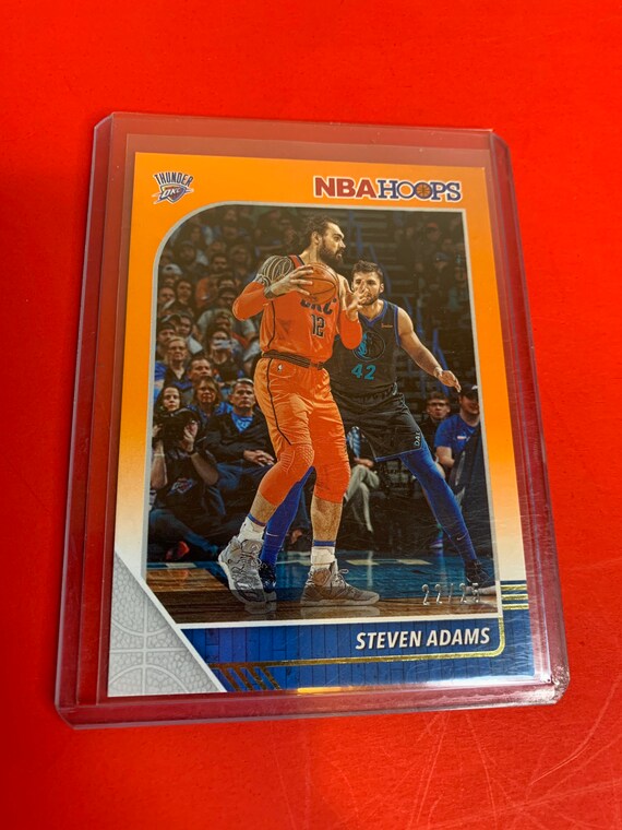 Steven Adams NBA Hoops Card Oklahoma City Thunder Basketball 2019-20 Panini  130 22/25