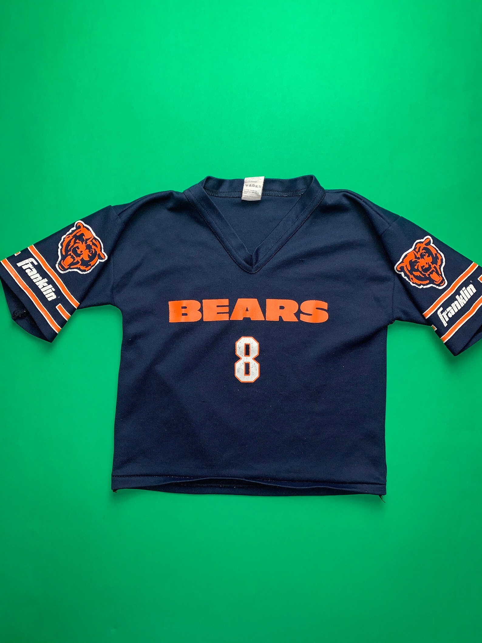Chicago Bears Football Jersey Kids Small 8 NFL Franklin Etsy