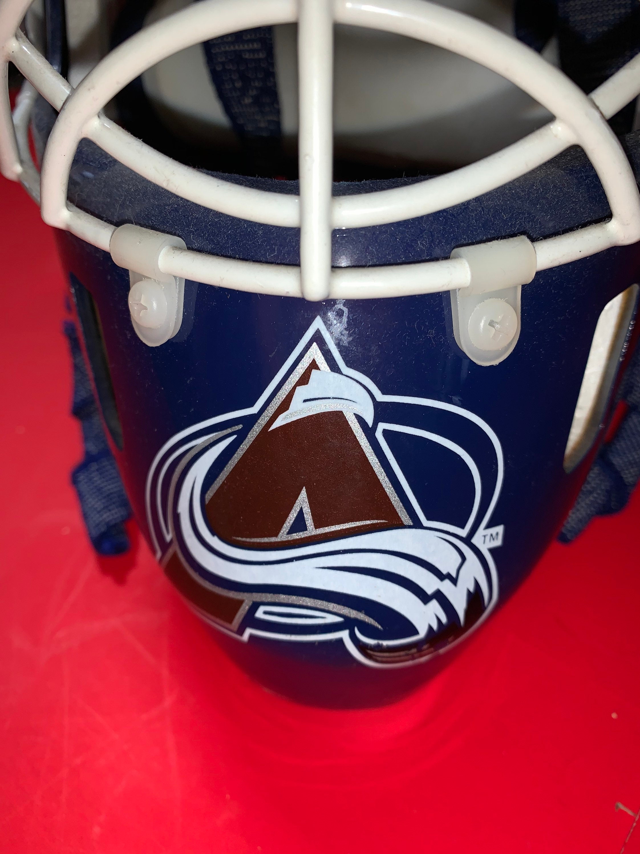 Colorado Avalanche Street Hockey Helmet NHL Adult Youth Unisex Etsy