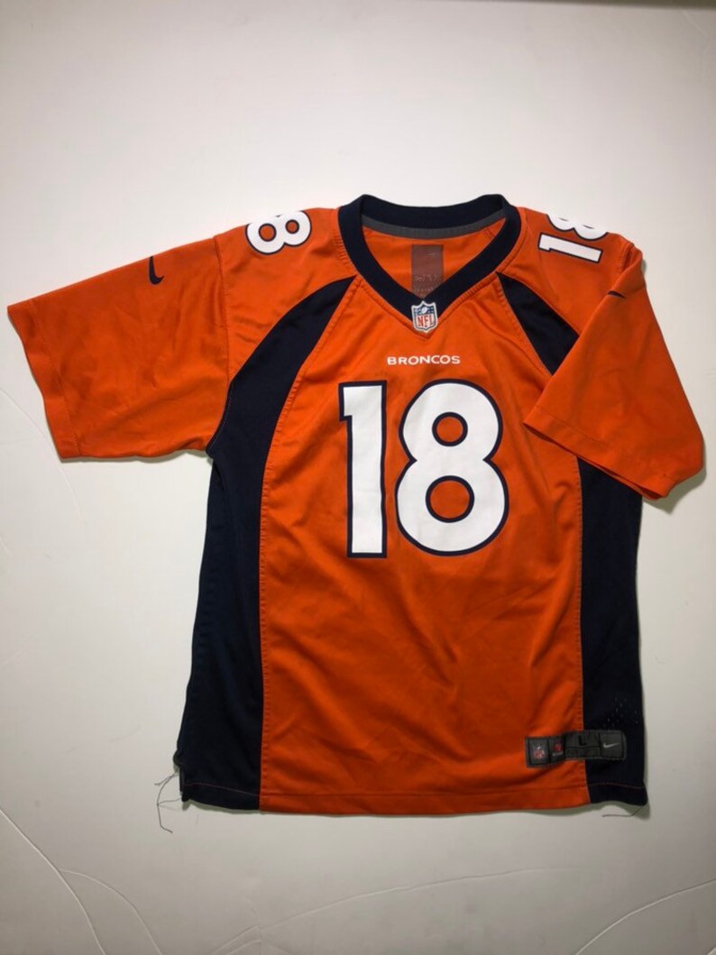 peyton manning youth medium jersey