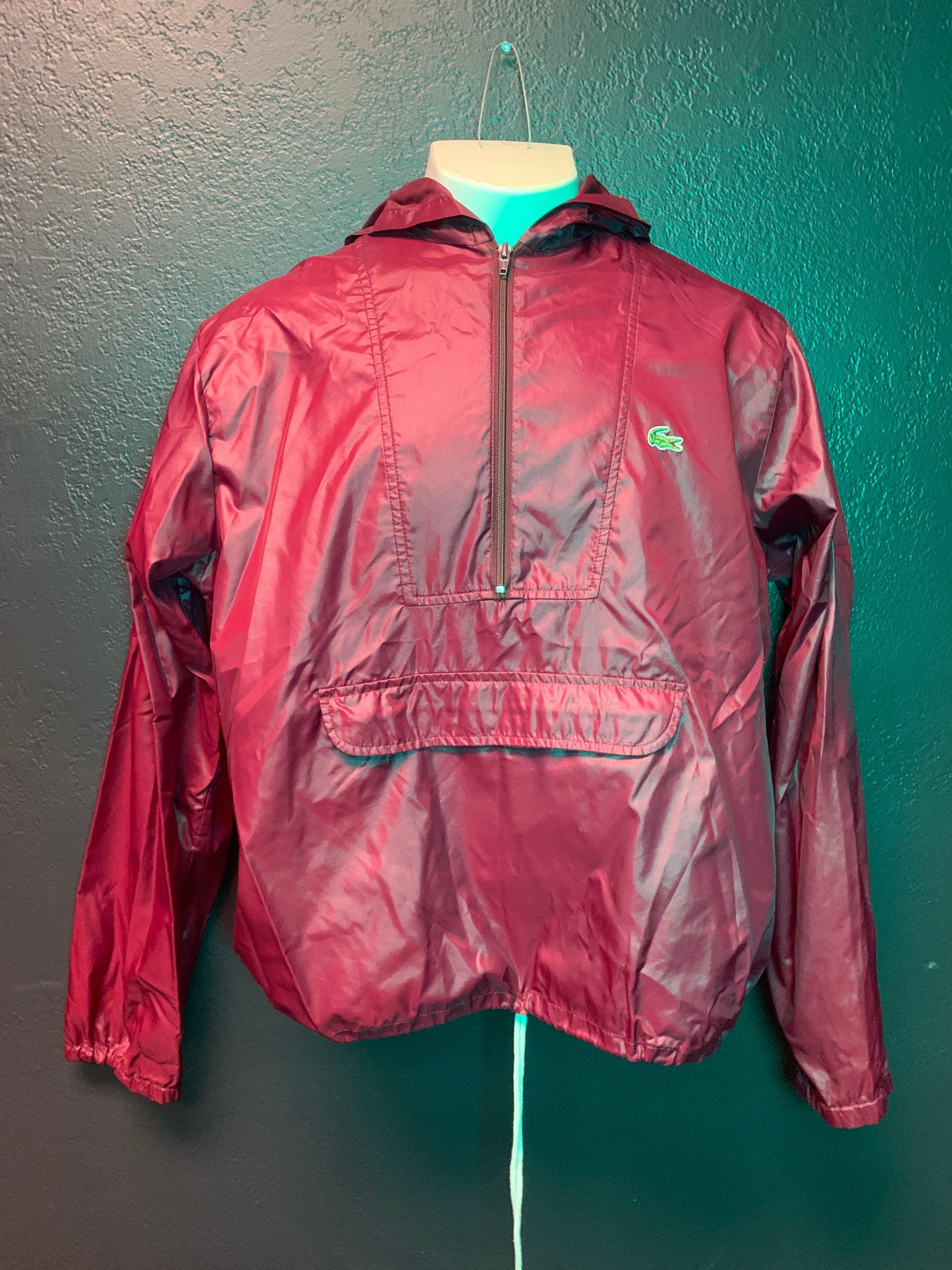 Lacoste Izod Vintage Windbreaker Jacket 