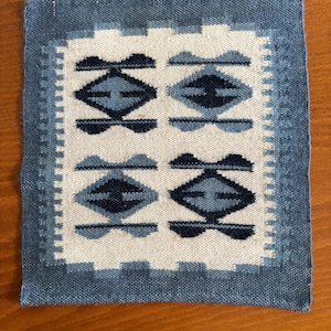 Vintage Fantastic handwoven table cloth / Wall decor /greek/ Wool