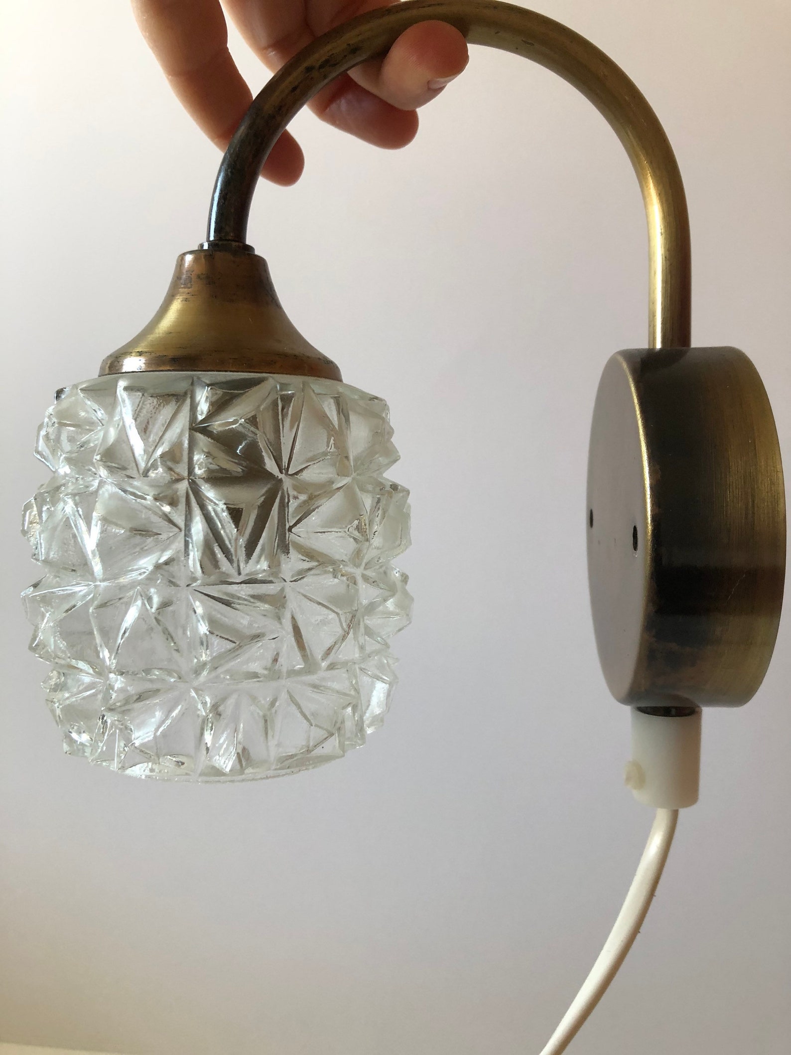 Two 2 Vintage Ståks armatur AB swedish wall lamp 1970s Etsy