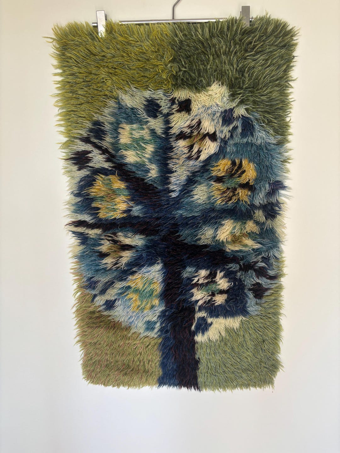 Etsy Rya Rug Kits Wall Decor, Multicolored Wool Rya Rug Three Designs, Handmade in Sweden ...