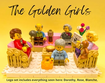 golden girls lego, golden girls legos, golden girls lego set, golden girls gifts, golden girls