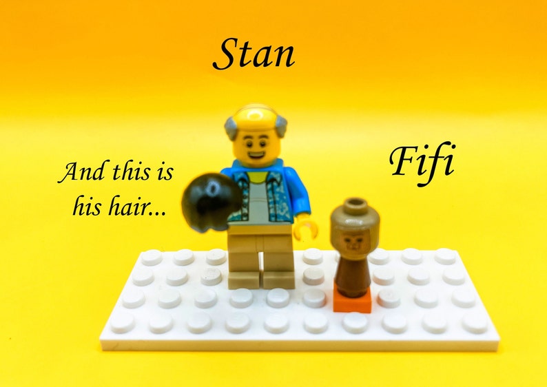 Golden Girls Lego Bricks Set w/ ALL Characters Props & image 3