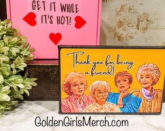 Golden Girls - TYFBAF, Canvas Art Brick
