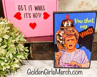 Golden Girls - Shot Vahz Canvas Art Brick