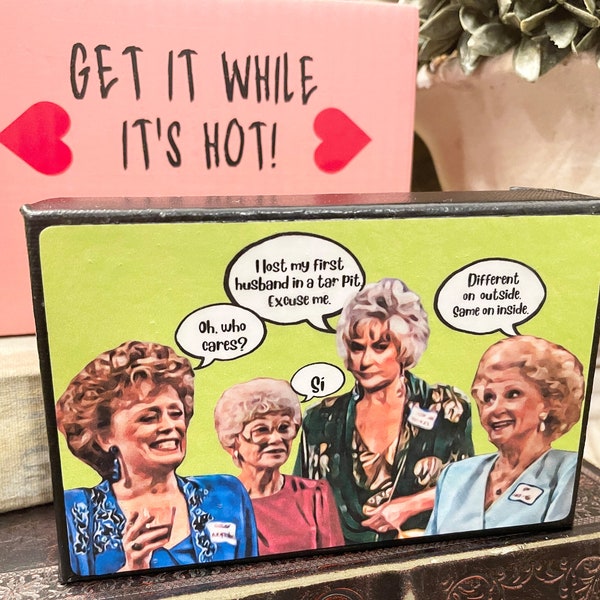 Golden Girls - High School Reunion Canvas Art Brick