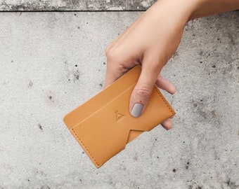 Billetera, mini billetera, billetera amarilla, titular de la tarjeta de visita, estuche de tarjeta, regalo perfecto, billetera mujeres, billetera para mujeres, billetera delgada
