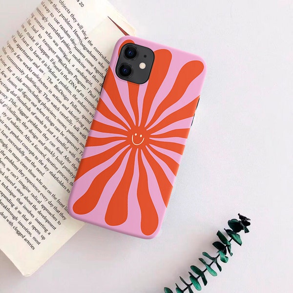 Retro Sun iPhone 14 Pro Max iPhone 13 Pro iPhone 12 Mini iPhone 8 iPhone XR iPhone XS Max iPhone 7 iPhone SE 2020 2022 iPhone 7 Plus casemn7