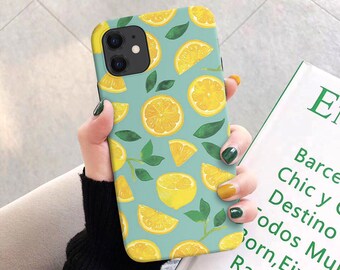 Cute Lemons iPhone Case with Optional Pop Up Stand Add On