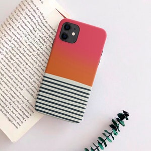 Pink Stripes for Samsung Galaxy S21 S20 Fe S10 plus case Samsung Note 20 10 S10 case S9 plus case S9 Note 9 S8 plus Samsung A51 A71 mn14