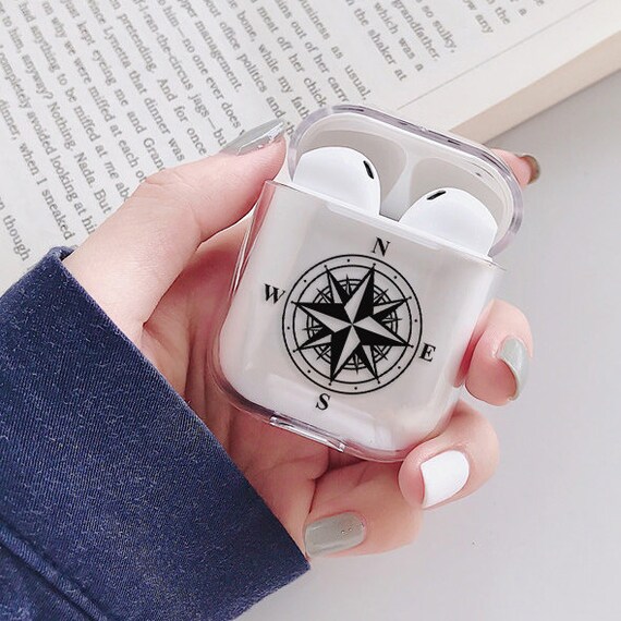 Buy Compass AirPod Case Clear Airpods Pro Cute AirPod Case With