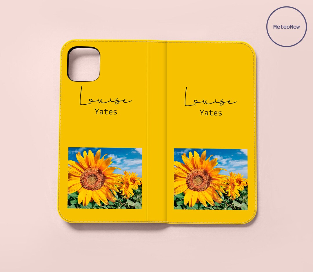 Personalized Flip Case for iPhone 14 13 12 Pro Max X XS SE for Samsung