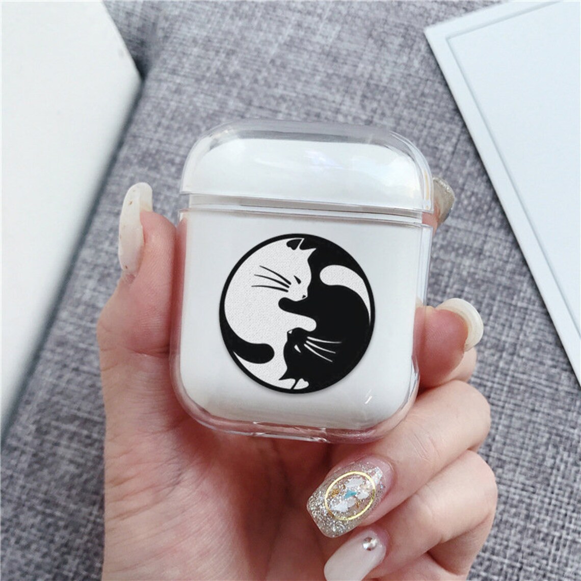 Funny cats Airpods pro case Custom airpods case Airpod 1 2 Etsy