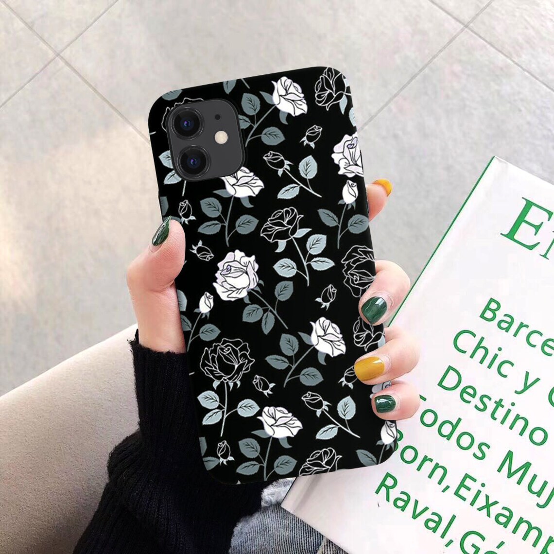 Black Roses iPhone 11 Case iPhone XR Case iPhone 8 Case iPhone Etsy